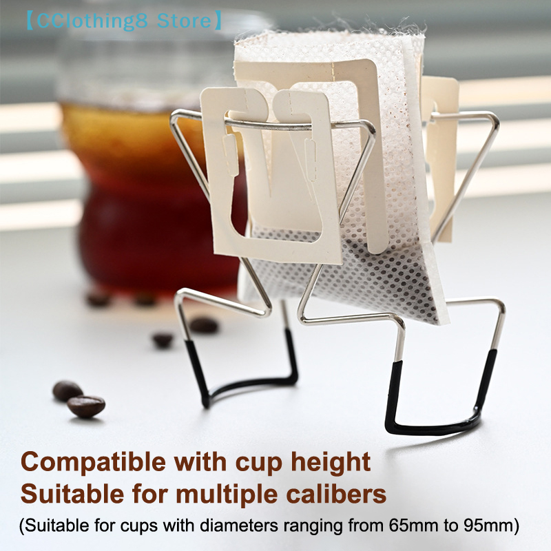 Outdoor Coffee Equipment - Cafe Drip Bag Holder Stainless Steel