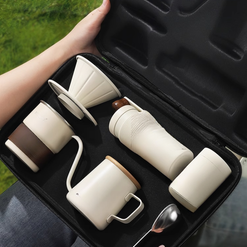 Coffee Equipment Grinder - Hand brewed coffee set Outdoor camping