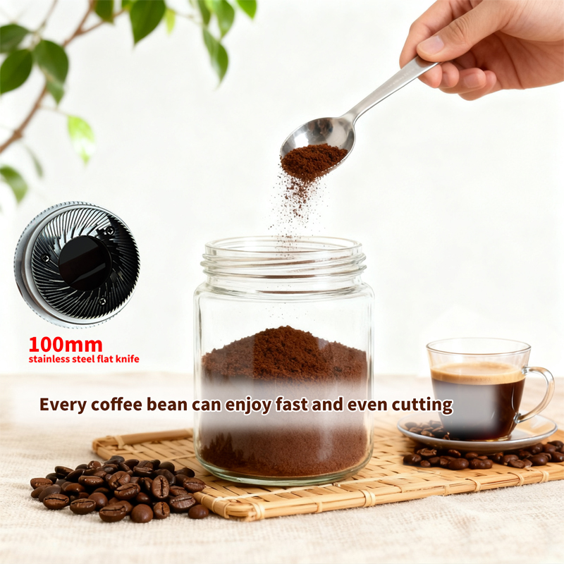 2025 New 100mm Flat Burr Elect - Coffee Equipment Grinder のレビューと価格