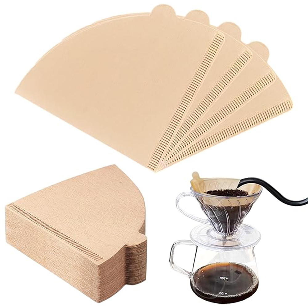 100PCS Coffee Filter Paper V-S - Coffee Equipment Cleaner のレビューと価格