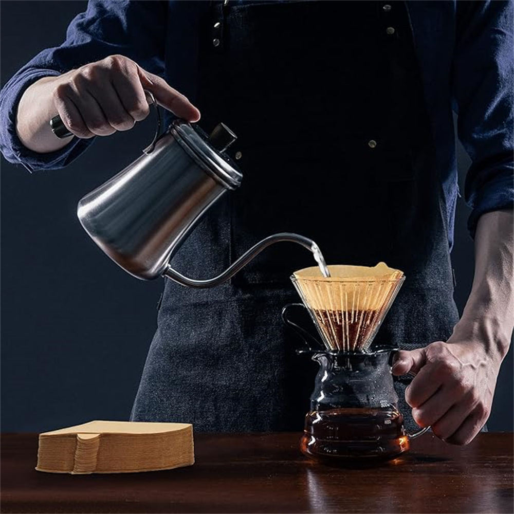 100PCS Coffee Filter Paper V-S - Coffee Equipment Cleaner のレビューと価格