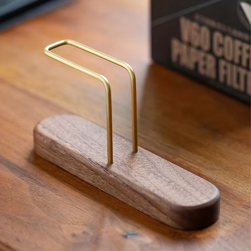 Walnut & Brass Coffee Filter H - Coffee Equipment V60 のレビューと価格
