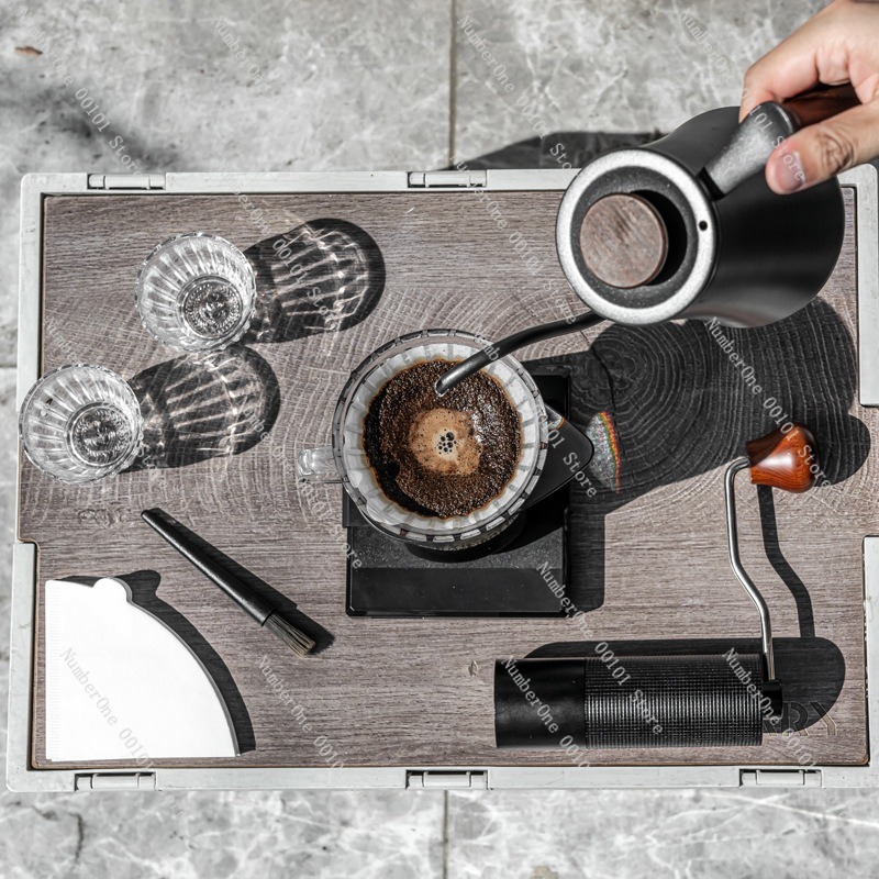 Hand Brew Coffee Set Portable  - Coffee Equipment Grinder のレビューと価格