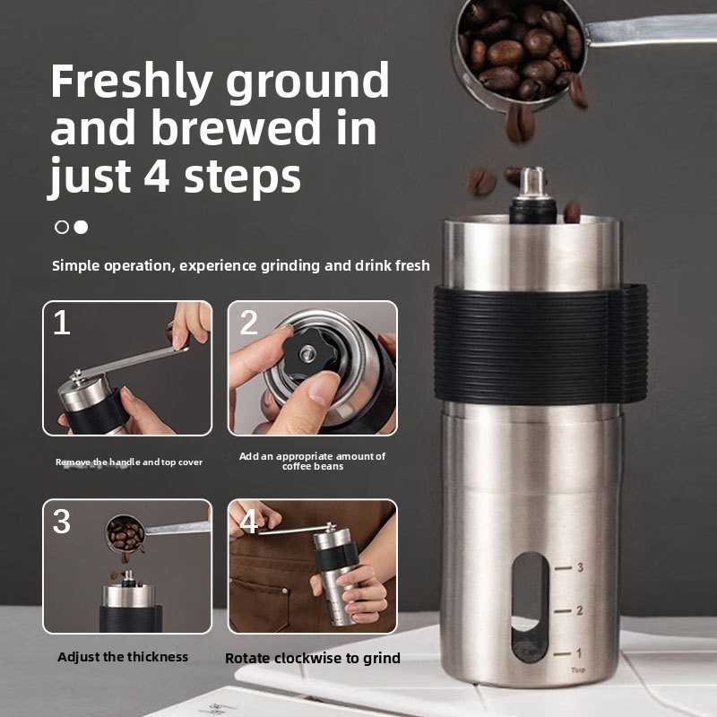 Portable Hand cranked Coffee M - Coffee Equipment Grinder のレビューと価格