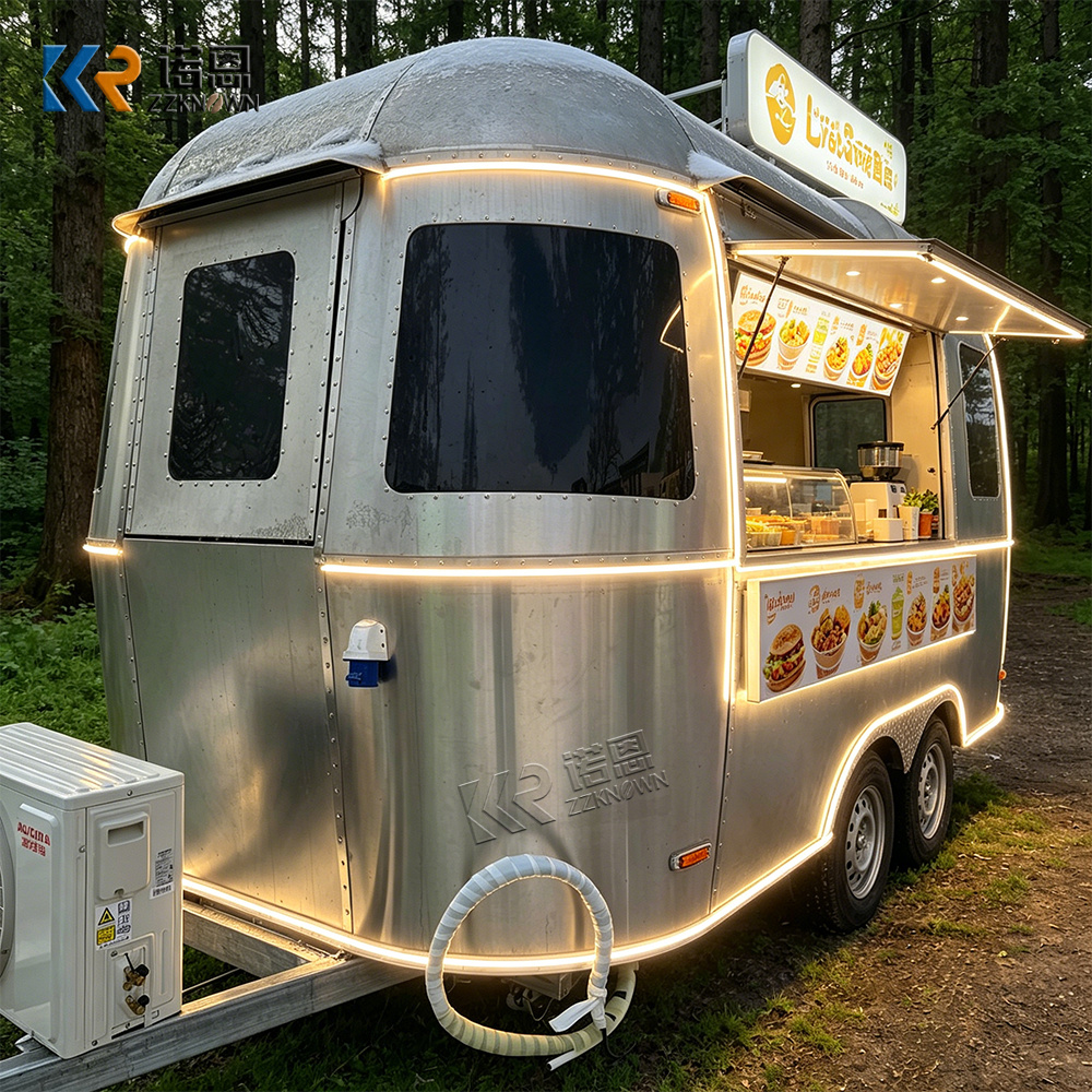 Mobile Kitchen Trailer Multifu - Outdoor Coffee Equipment のレビューと価格