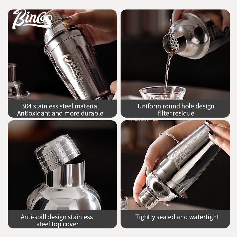 BINCOO Stainless Steel Shaker  - Coffee Equipment And Tools のレビューと価格