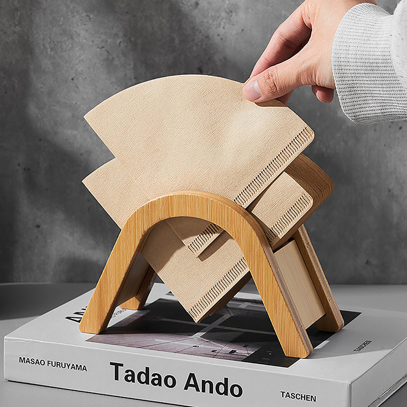Wooden Coffee Filter Paper Hol - Coffee Equipment Cleaner のレビューと価格