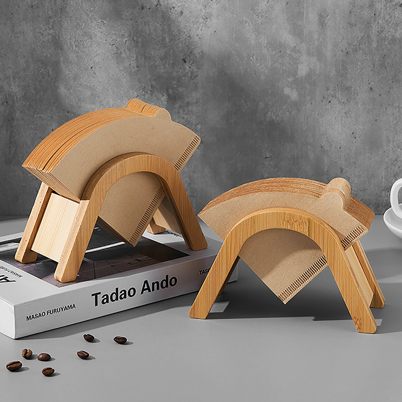 Wooden Coffee Filter Paper Hol - Coffee Equipment Cleaner のレビューと価格