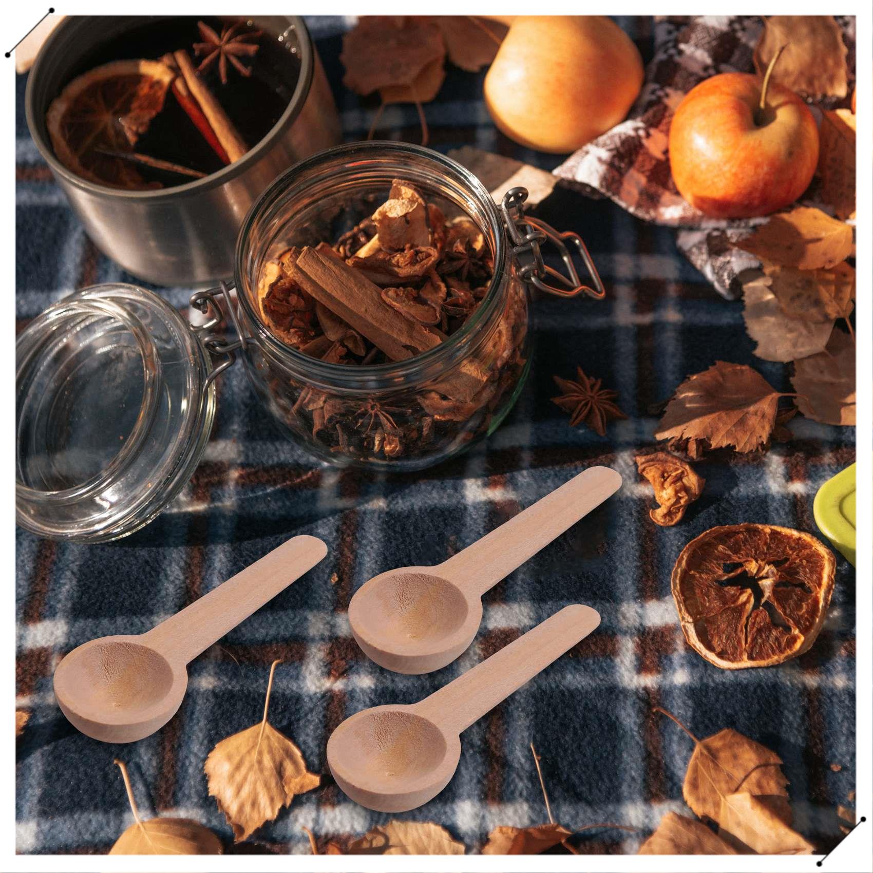 100 Pieces Mini Wooden Spoons  - Coffee Equipment And Tools のレビューと価格