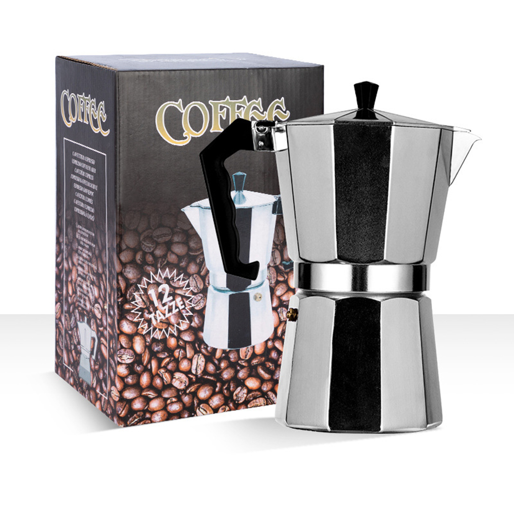 Moka Pot Aluminum Octagonal It - Outdoor Coffee Equipment のレビューと価格