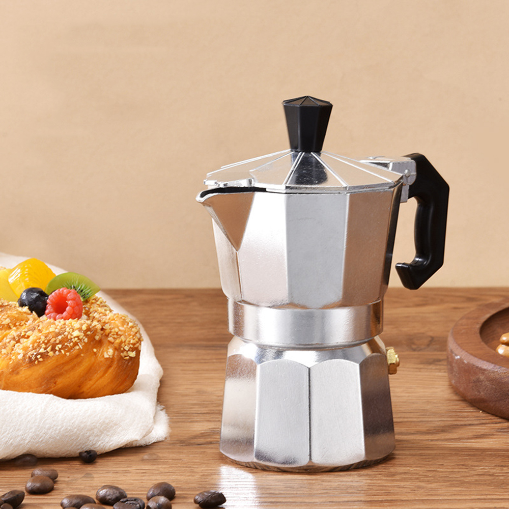 Moka Pot Aluminum Octagonal It - Outdoor Coffee Equipment のレビューと価格