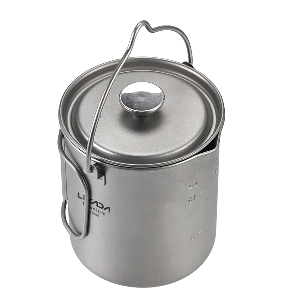 Lixada 750ml Titanium Coffee C - Outdoor Coffee Equipment のレビューと価格