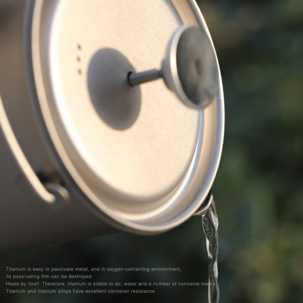 Lixada 750ml Titanium Coffee C - Outdoor Coffee Equipment のレビューと価格