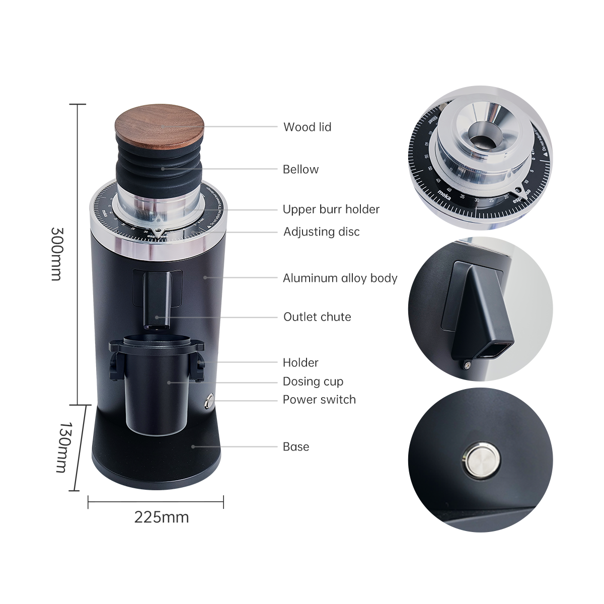 2026 CE Certified DF64 Red Tit - Coffee Equipment Grinder のレビューと価格