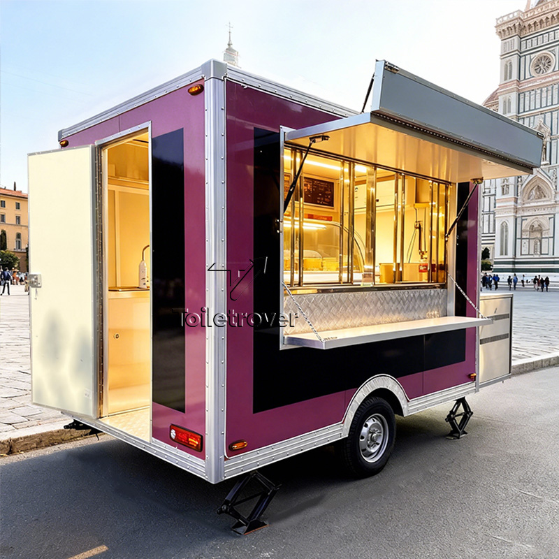 Outdoor Mobile Food Truck Trai - Outdoor Coffee Equipment のレビューと価格