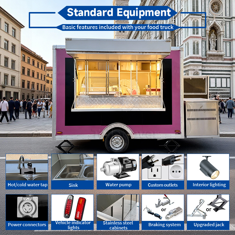 Outdoor Mobile Food Truck Trai - Outdoor Coffee Equipment のレビューと価格