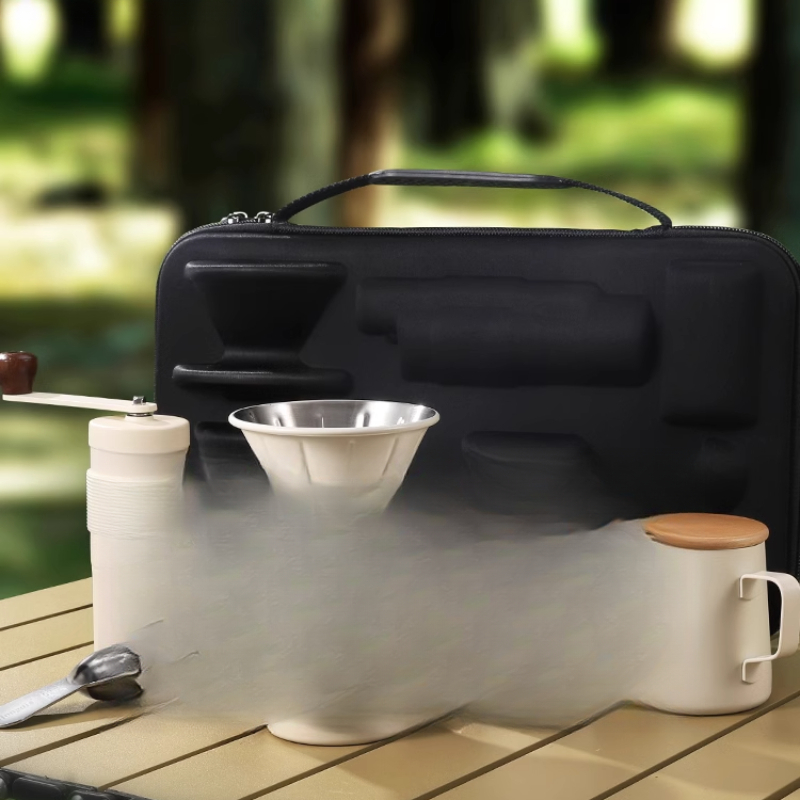 Hand brewed coffee set Outdoor - Coffee Equipment Grinder のレビューと価格