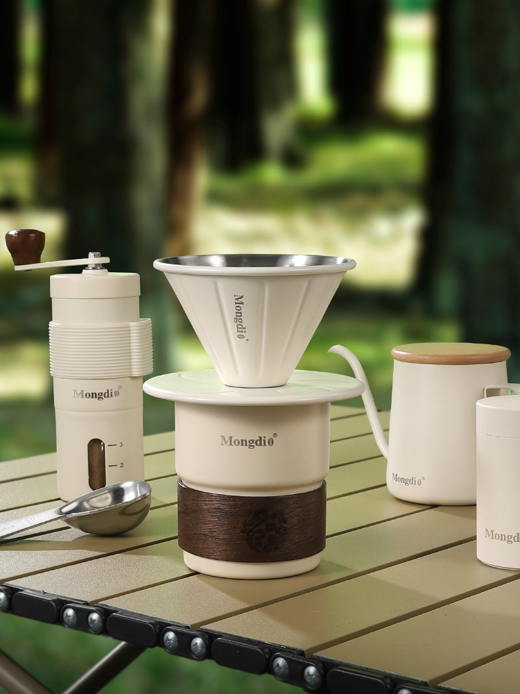Hand brewed coffee set Outdoor - Coffee Equipment Grinder のレビューと価格